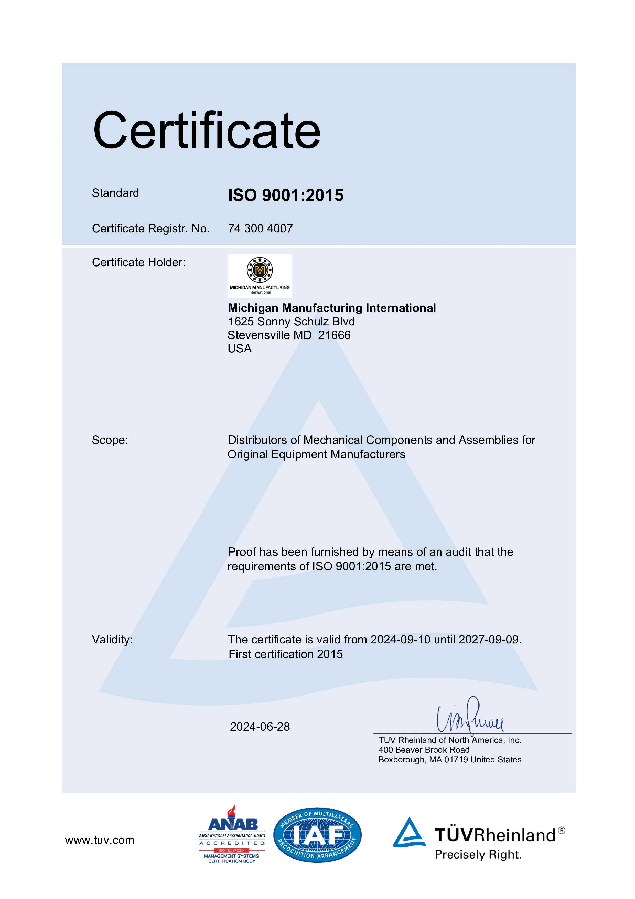 Certificate 4